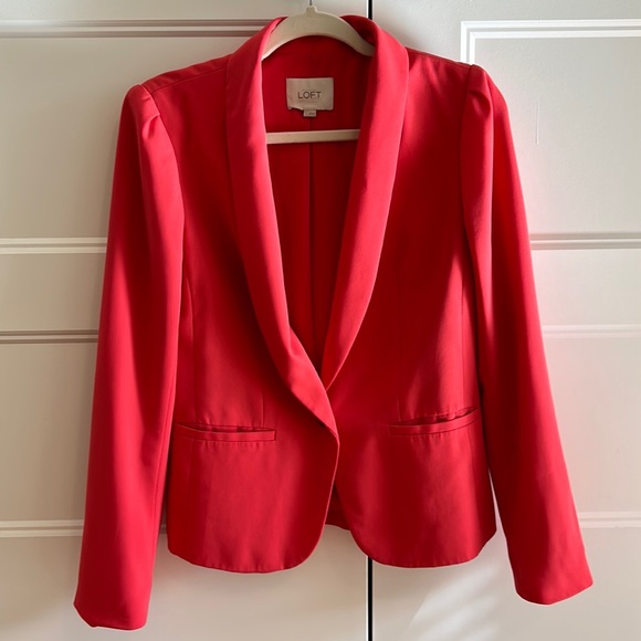 Hot Pink Loft Blazer - Picture 1 of 3
